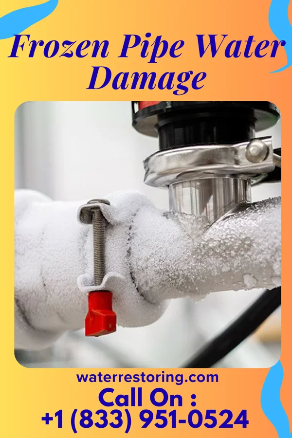 Frozen Pipe Water Damage in Spring Valley Village, TX